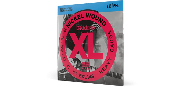 D Addario EXL145 Nickel Wound Electric Guitar Strings Heavy 12