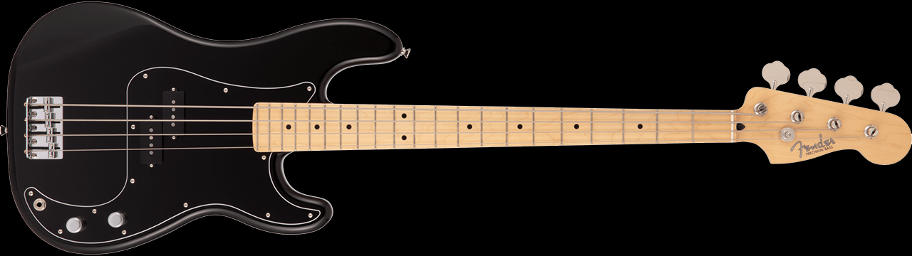 Fender Made in Japan Hybrid II P Bass - Black LN129719 