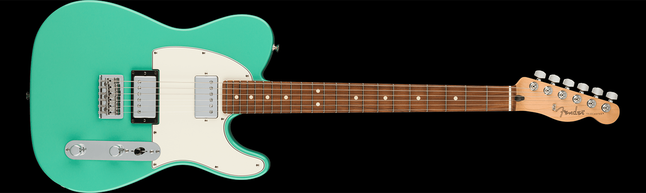 Fender Player Telecaster HH, Pau Ferro Fingerboard, Sea Foam Green ...