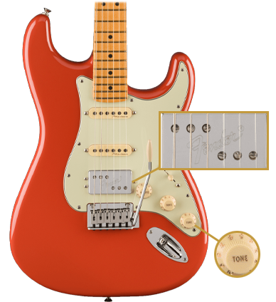 Fender Player Plus Stratocaster Hss Maple Fingerboard Fiesta Red