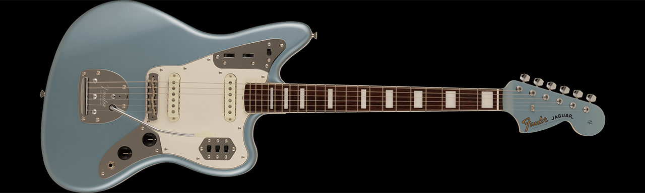 Fender 2023 Collection Made in Japan Traditional Late 60s Jaguar (Ice Blue  Metallic)