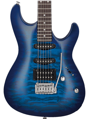 Ibanez Gsa60qa Transparent Blue Burst Ln129905 