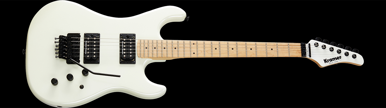 Kramer Pacer Guitar - Pearl White LN129825 - KPVRPWBF1 | SCAN UK