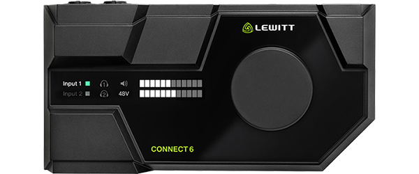 Lewitt CONNECT 6 Dual USB-C Audio Interface LN146410 - CONNECT6