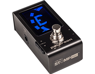 Peterson StroboStomp Mini - Mini Strobe Pedal Tuner LN136999 - PT