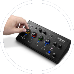 Roland BRIDGE CAST Dual Bus Gaming Mixer LN132647 - BRIDGECAST | SCAN UK