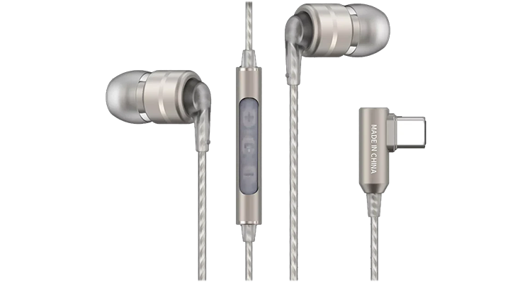 SoundMAGIC E80D In Ear Isolating USB-C Earphones with Integrated DAC ...