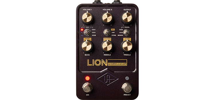 Universal Audio UAFX Lion '68 Super Lead Amp Pedal LN141810 - GPM