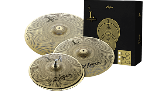 Zildjian L80 Low Volume Cymbal Pack – 14/16/18