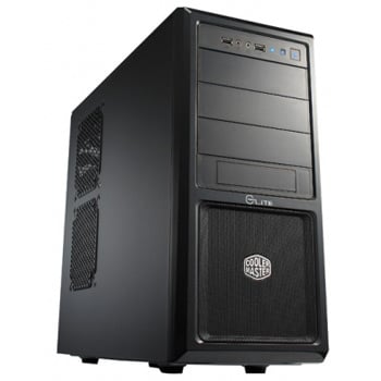 Coolermaster Elite 370 Black Mid Tower Case LN34938 - RC-370-KKN1 | SCAN UK