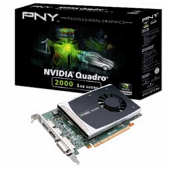 Quadro 2000 1GB NVIDIA - PNY Graphics 