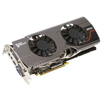 MSI HD 6870 HAWK AMD Radeon Graphics Card with Twin Frozr III fan - 1GB ...