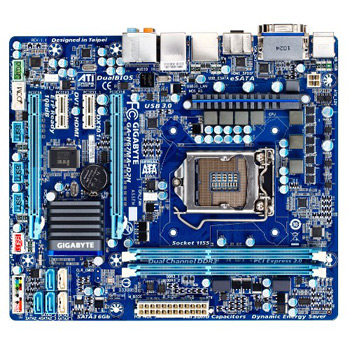 Gigabyte motherboard socket on sale 1155