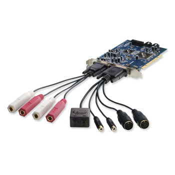 Подключение e mu 0404 pci