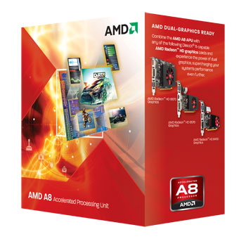 AMD APU A8 - 3850 Quad Core Processor LN40016 - AD3850WNGXBOX | SCAN UK