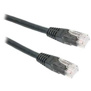 Xclio CAT6 5M Snagless Moulded Gigabit Ethernet Cable RJ45 Black ...