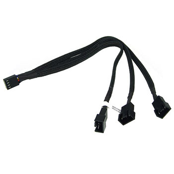 4Pin PWM to 3x 4Pin PWM Y-cable 30cm LN40376 - 81098 | SCAN UK