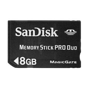 sony memory stick pro duo on mac