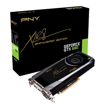 Pny Geforce Gtx 680 Nvidia Graphics Card - 2gb Ln44088 - Gf680gtx2gepb 