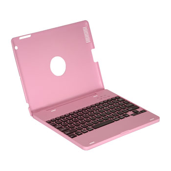 Bluetooth Keyboard & Case for New Ipad/Ipad3/4 Pink Macbook Look ...