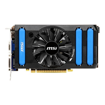 MSI GTX550Ti V2 NVIDIA Graphics Card - 1GB LN45934 - N550GTX-Ti-MD1GD5 ...