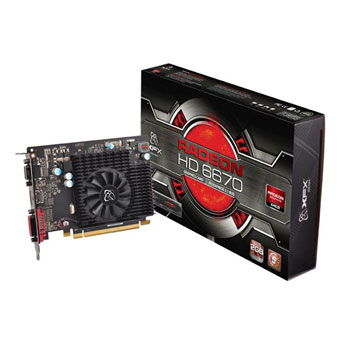 XFX HD6670 AMD/ATI Graphics Card - 2GB LN47042 - HD-667X-CNF3 | SCAN UK