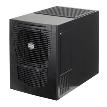 Silverstone SG09B Sugo Cube micro-ATX/ITX PC Case LN47455 ...