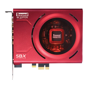 Creative Sound Blaster ZX PCI Express Sound Card 5.1 Channel LN47897 ...