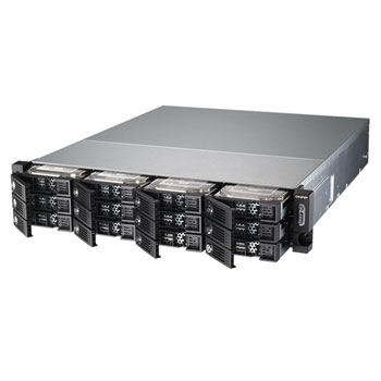 Qnap 12 Bay 2U Rack NAS BOX TS-1270U-RP inc Rail mounting kit LN49169 ...