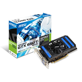 Msi Geforce Gtx 650 Ti Boost Armor Fan Nvidia Graphics Card 2gb Ln N650ti 2gd5 Oc Be Scan Uk