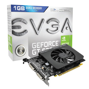 1GB EVGA GeForce GT 630 REFURB LN50840 - 01G-P3-2631-RX | SCAN UK