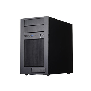 SilverStone Temjinシリーズ Micro-ATX PCケース ブラック SST-TJ08B-E