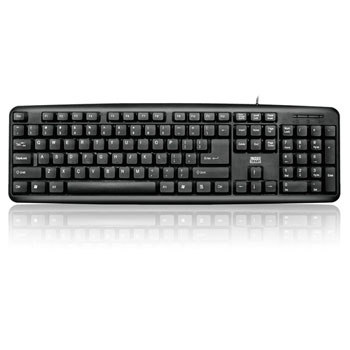 Compoint K9014 Black Standard Keyboard 104 keys - USB LN56000 | SCAN UK