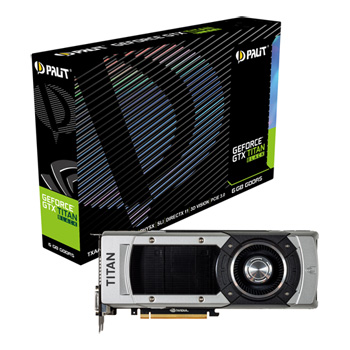 PALIT GTX TITAN Black 6GB Ultimate PCI Express Graphics Card