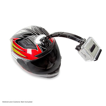 Camera para capacete de moto com microfone