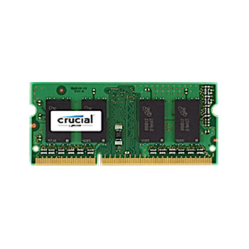 Crucial DDR3 2 GB SODIMM 1600 PC3-12800 Un-buffered NON ...