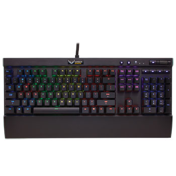 Corsair Gaming CG K70 RGB Cherry MX Blue Mechanical Gaming Keyboard ...