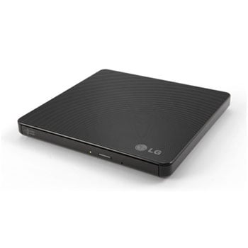 Slim Portable 8x USB 2 Black DVD RW/CD RW Writer Drive from LG LN61054 ...