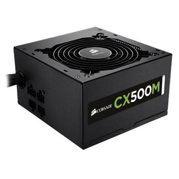 Refurbished - Corsair CX500M 80+ 500 Watt Semi Modular Refurb ATX Power ...