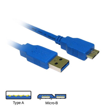 Xclio Micro Usb3 0 To Trpe A Cable 2m For External Devices Ln62863