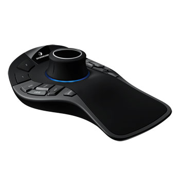 3DConnexion PC/Linux/Mac SpaceMouse Pro Professional CAD/CAM Mouse ...