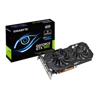 Gigabyte GeForce GTX 960 WINDFORCE Graphics Card - 4GB LN63537 - GV ...