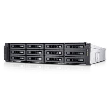 Qnap 12 Bay NAS 2U Rackmount 16GB Memory TS-EC1280U-RP-16GB LN63691 ...