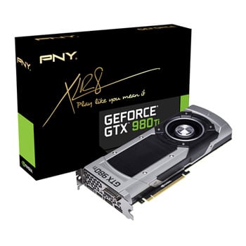 PNY NVIDIA GTX 980 Ti Graphics Card - 6GB LN64946 - GF980IGTX6GEPB ...