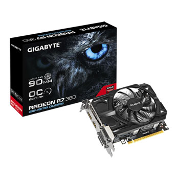 Gigabyte Radeon R7 360 OC AMD Graphics Card 2GB LN65162 - GV-R736OC-2GD ...