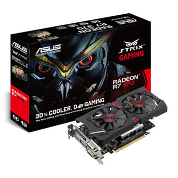 ASUS Radeon R7 370 OC GAMING AMD Graphics Card 4GB LN65363 ...