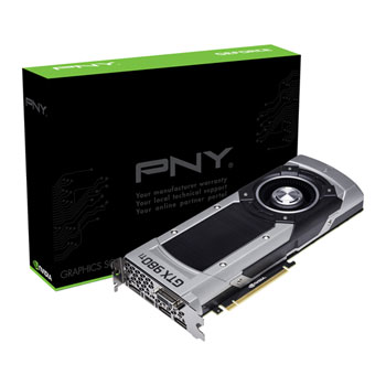 PNY GTX 980Ti NVIDIA Reference Graphics Card 6GB LN66236 ...