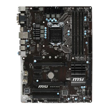 MSI B150 PC MATE ATX Skylake Motherboard LN66907 | SCAN UK