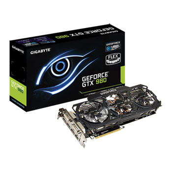 Gigabyte WindForce GTX 980 OC NVIDIA Graphics Card 4GB ...