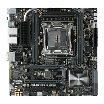 Asus x99 m ws настройка